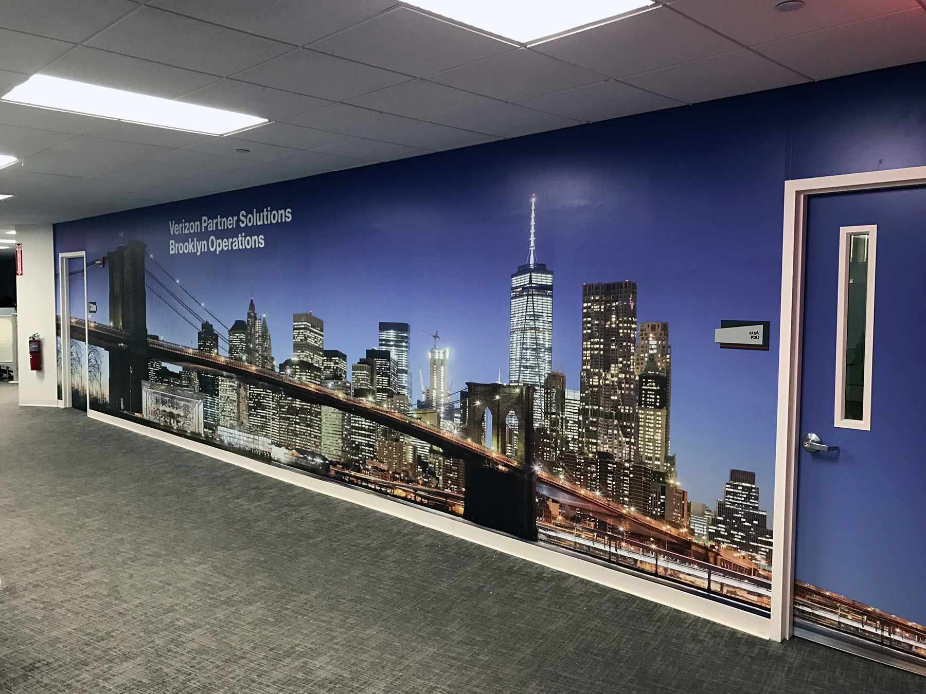 Brooklyn Bridge Wall Mural Large Format Printing Medford, Boston
