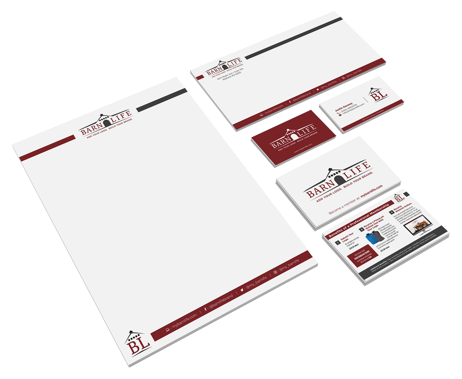 Barnlife | Branding | Logo Design | Print Design | Graphic Design | Medford, MA | Boston, MA