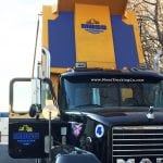 Moss Trucking Dump Truck Lettering