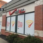Verizon Wireless Window Display